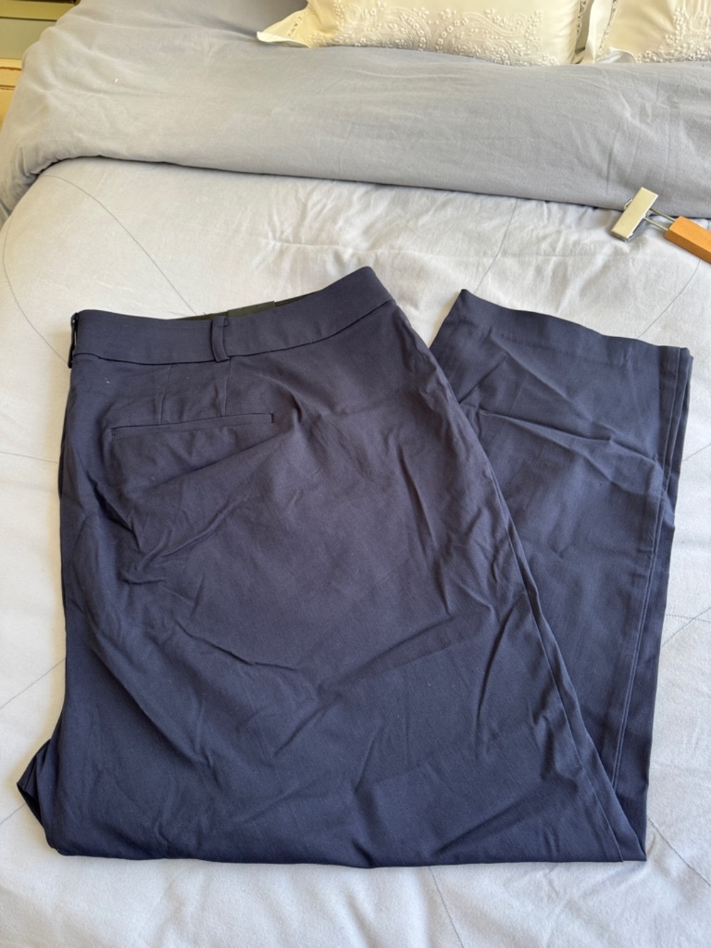 Lane Bryant Women’s Navy Dress Pants - Straight Leg